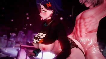 Uber-sexy anime hentai with ZZZs