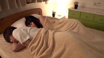 Step-sister and step-brother have romp in this Japanese porno video.