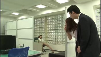 Office work with a mature and pro mummy president