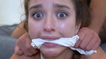 A young gal becomes a sex maniac and gets a facial cumshot in this porno video.