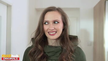A woman meets a man she encountered on Tinder and they have orgy in different positions.