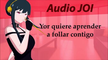 Yor’s audio hentai: an erotic practice with a young gal who wants to have sex with you.