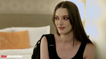 Wife's unfaithfulness at the motel results in deepthroat and rigid sex (Olivia Madison)